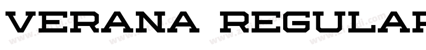 Verana Regular字体转换 Verana Regular字体转换